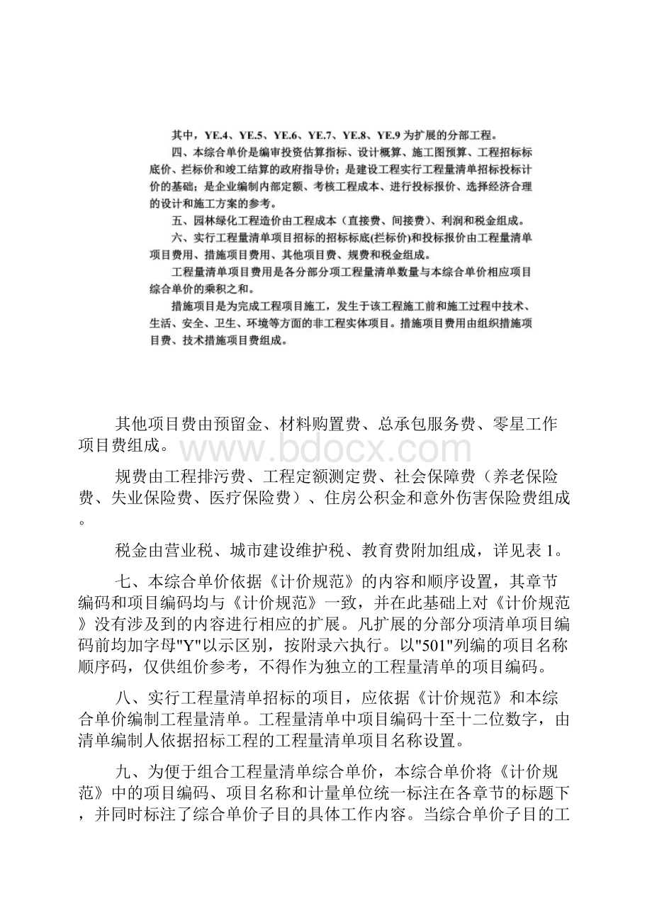 河南省园林工程工程量清单综合单价.docx_第2页