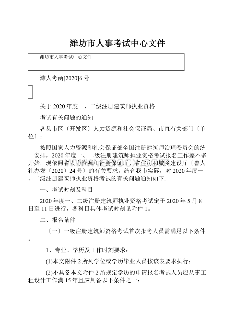 潍坊市人事考试中心文件.docx