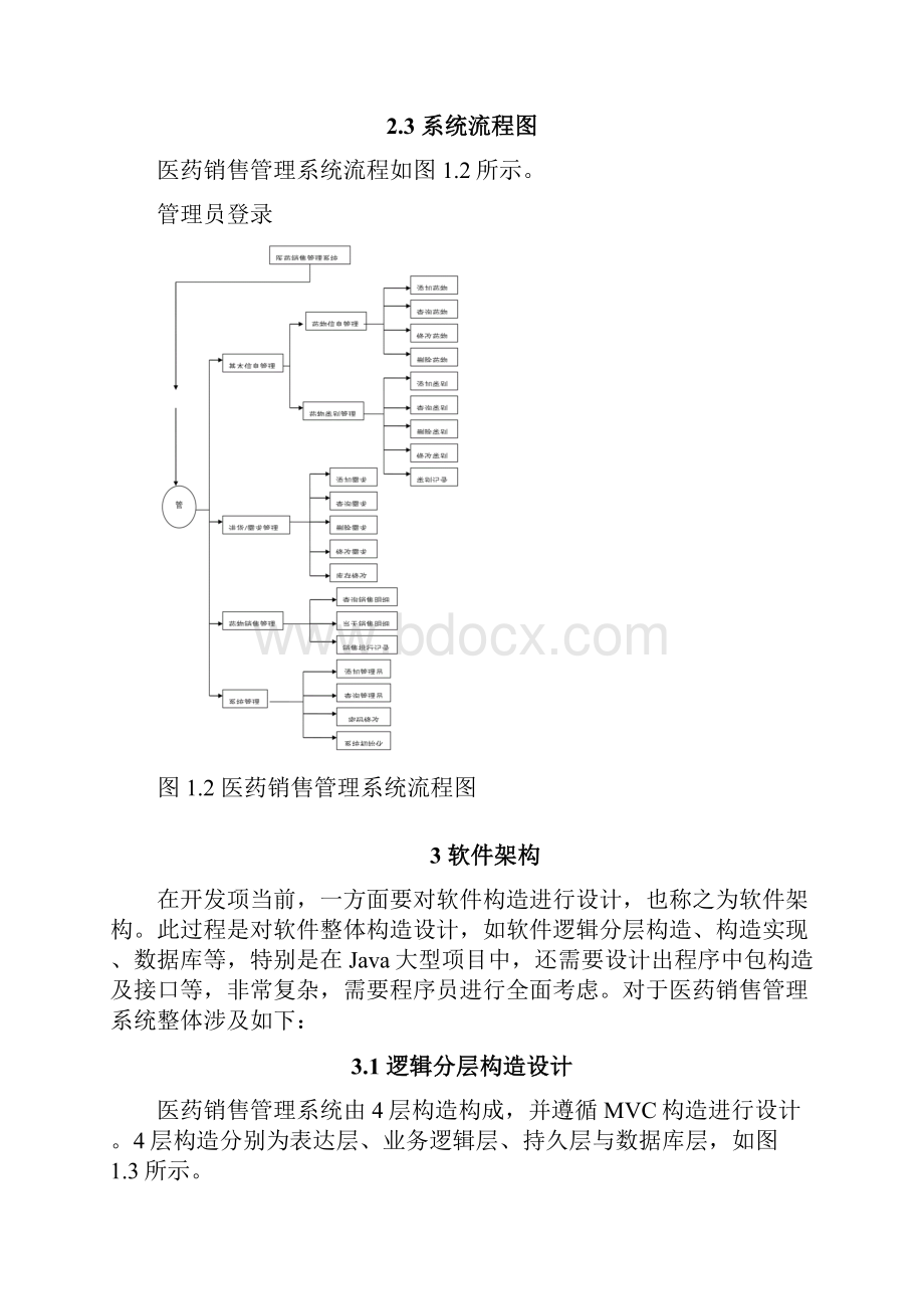 医药销售管理系统软件说明书样本.docx_第3页