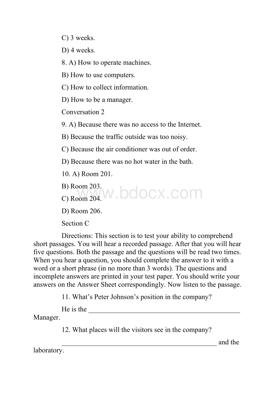 大学英语三级考试B级真题.docx_第3页