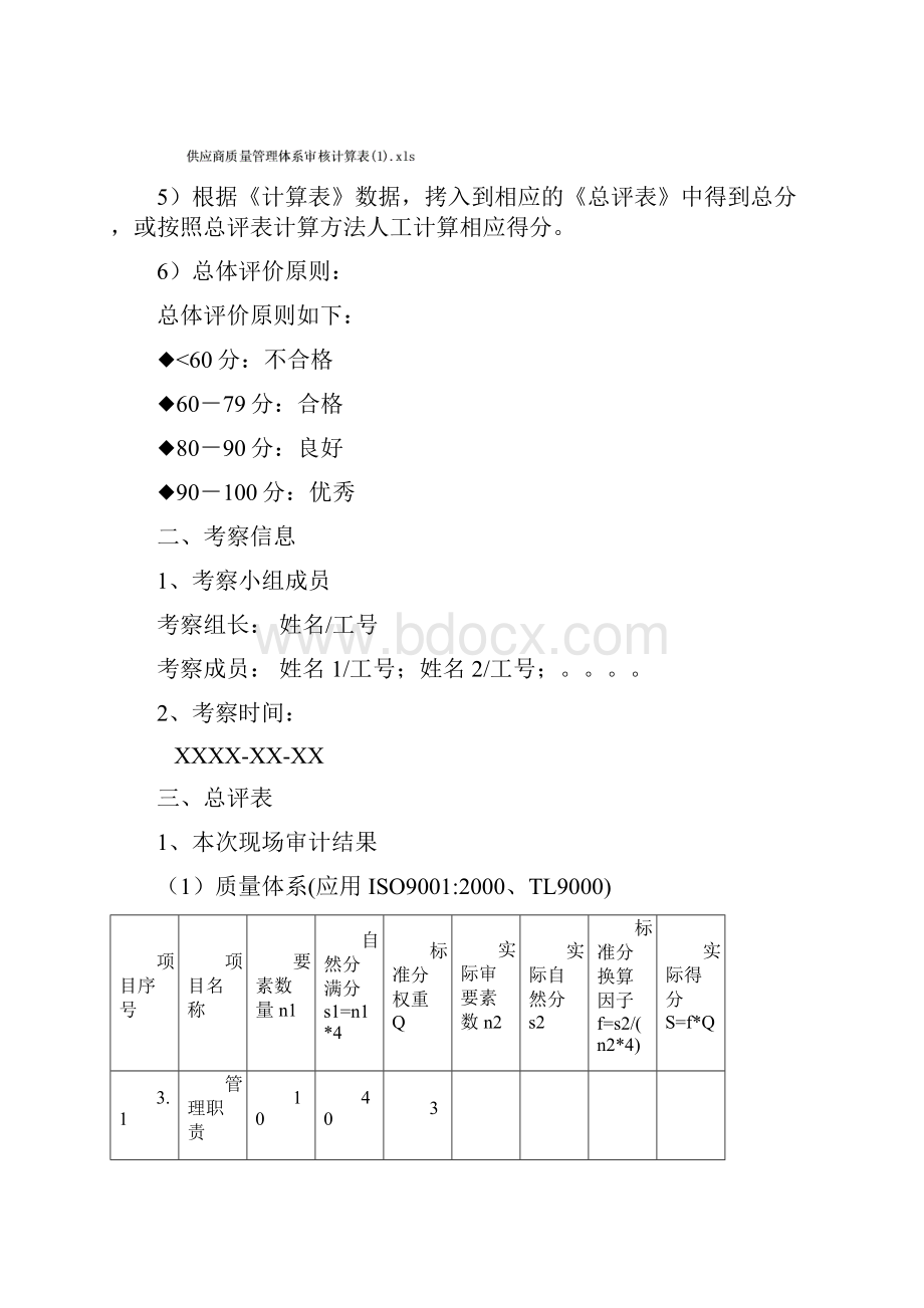 最新华为供应商质量管理体系考察报告全汇编.docx_第2页