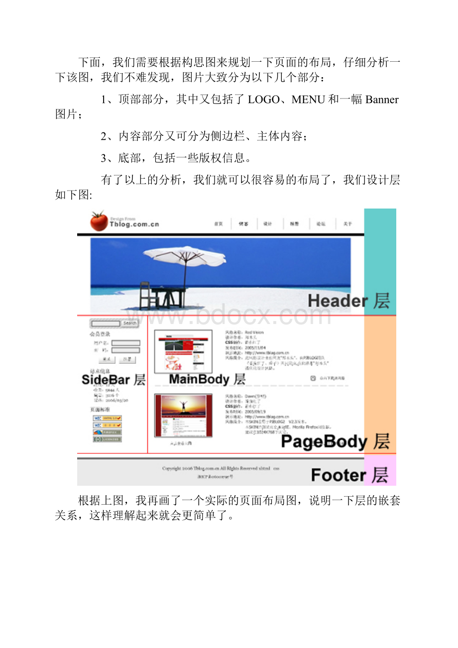 DIV+CSS网站首页布局实例教程.docx_第2页