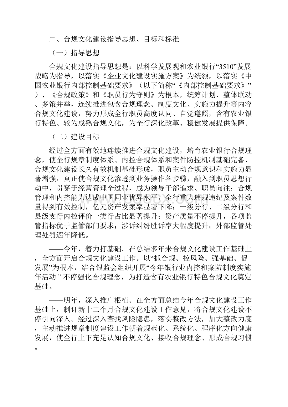 银行三年合规文化建设规划方案.docx_第2页