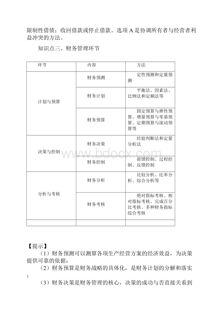 中级会计职称《财务管理》全书各章重点分析.docx_第3页