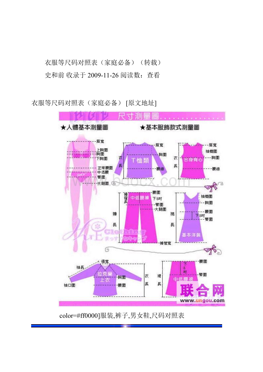 衣服等尺码对照表家庭必备.docx_第3页