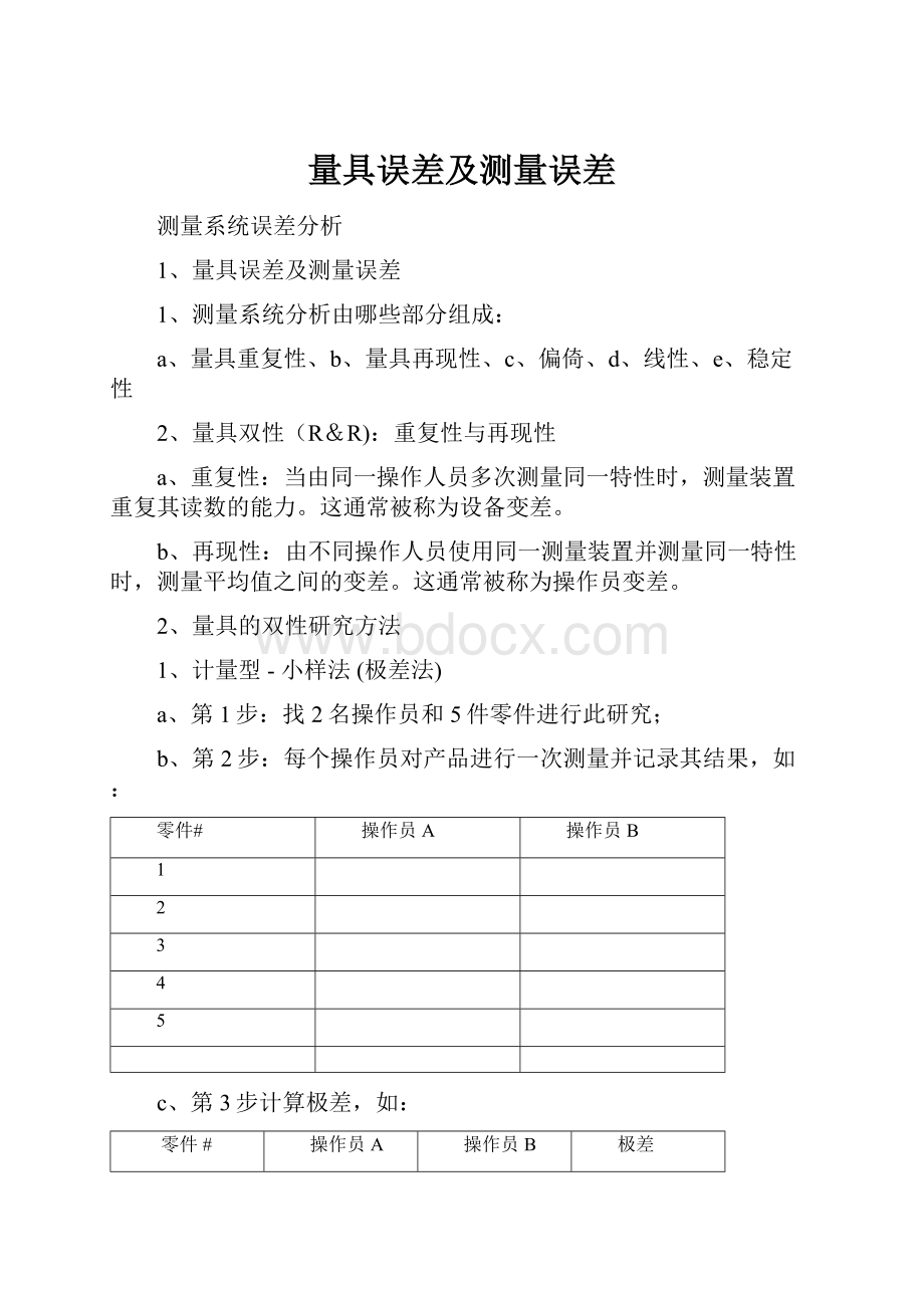 量具误差及测量误差.docx_第1页