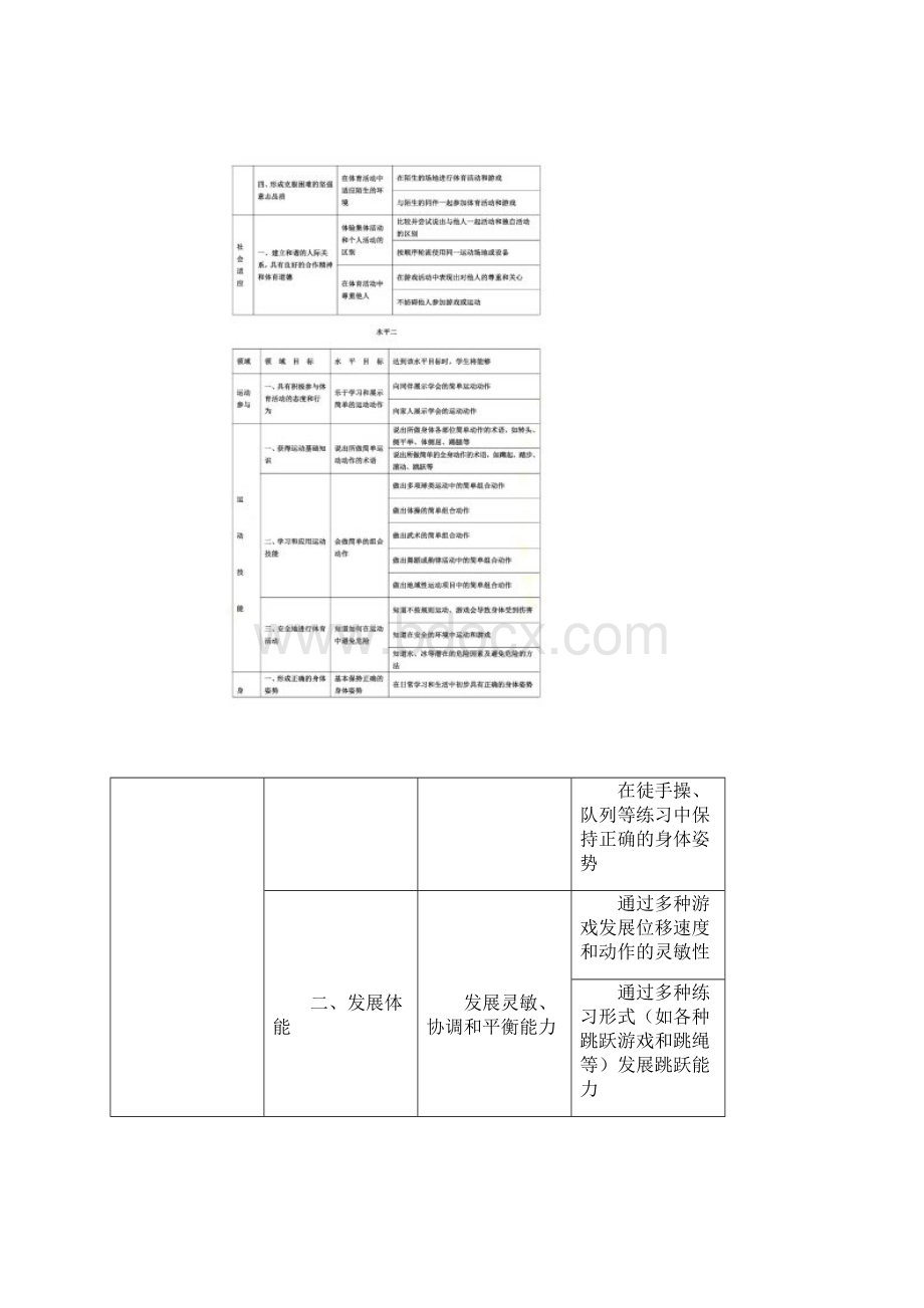 义务教育体育与健康课程标准水平目标.docx_第3页