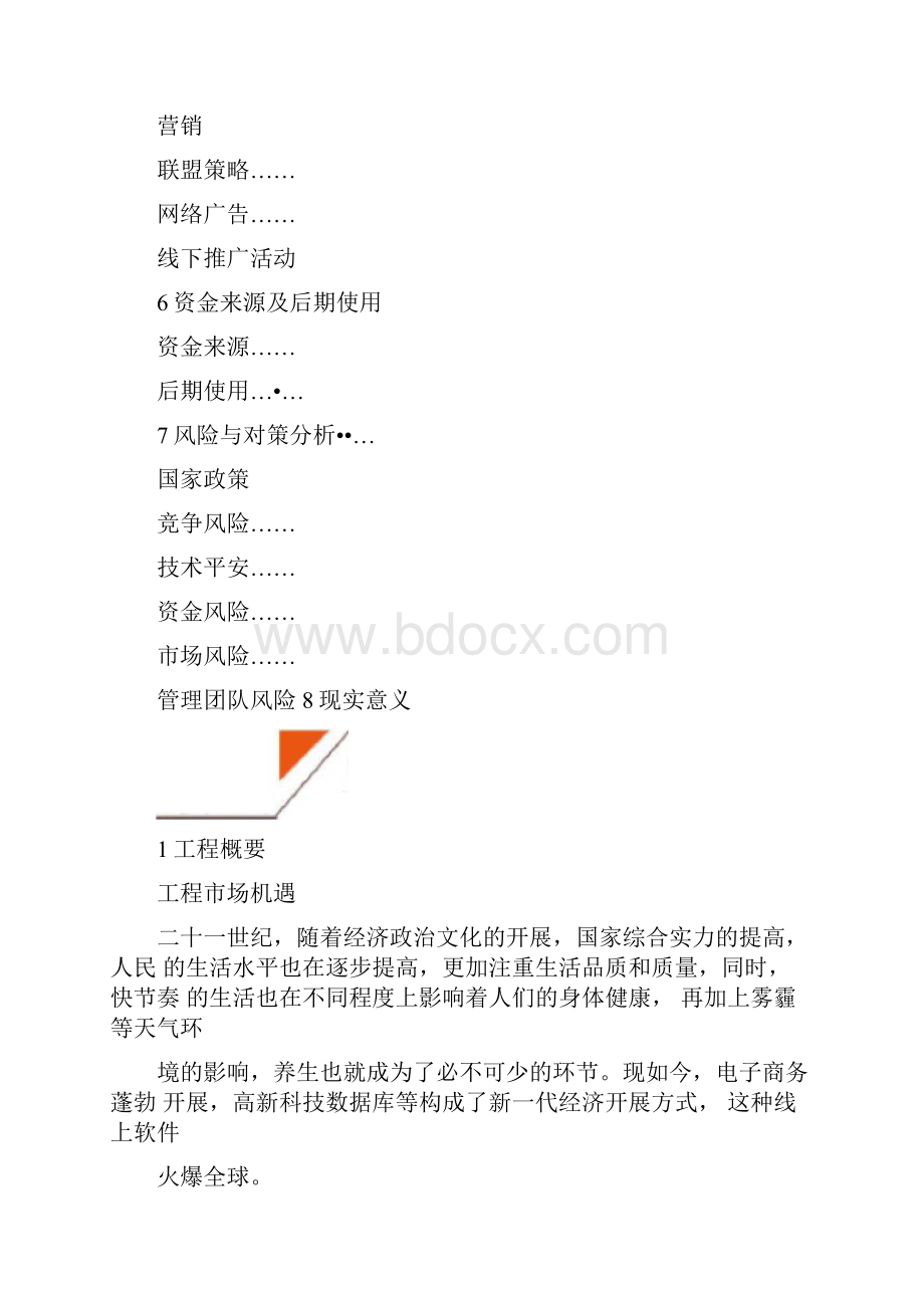 健康养生之道APP商业计划书doc.docx_第3页