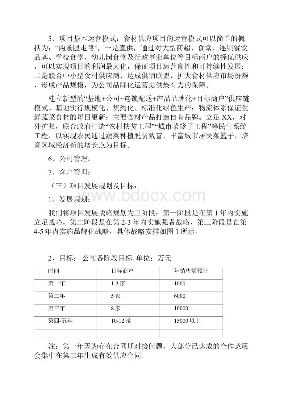 食材配送项目商业策划书两篇.docx_第2页