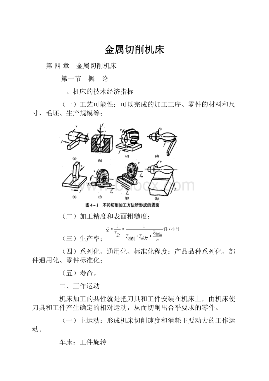 金属切削机床.docx