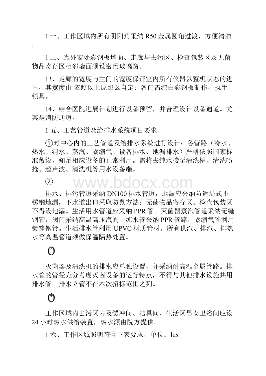 医院供给室建设项目装修方案.docx_第3页