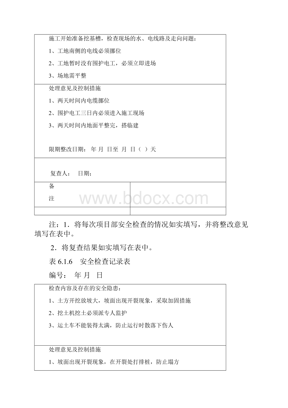 安全检查记录表616在改.docx_第2页