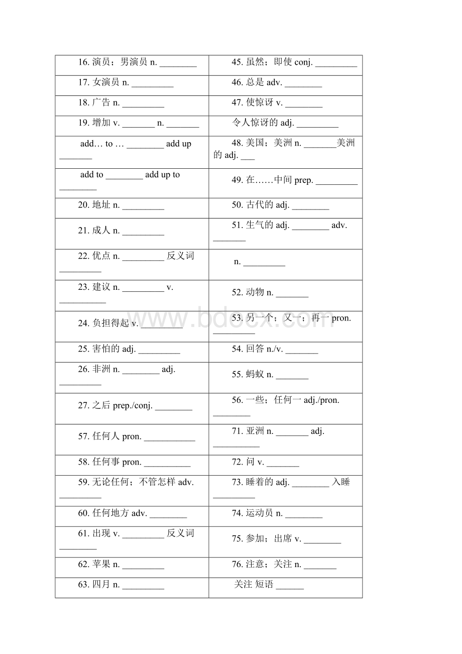 最新中考大纲单词AZ.docx_第2页