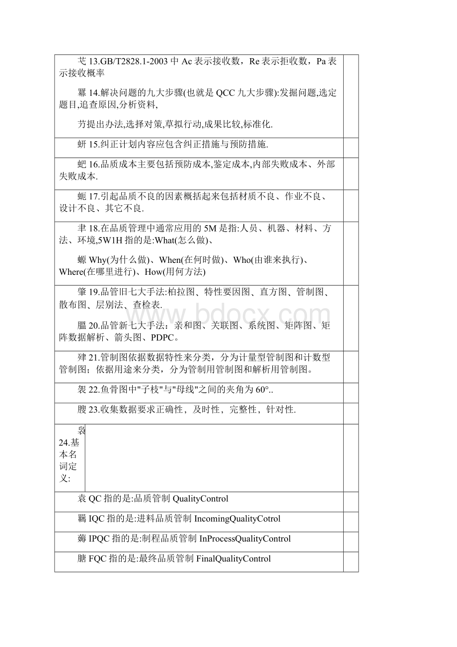 质量知识竞赛题库85534.docx_第2页