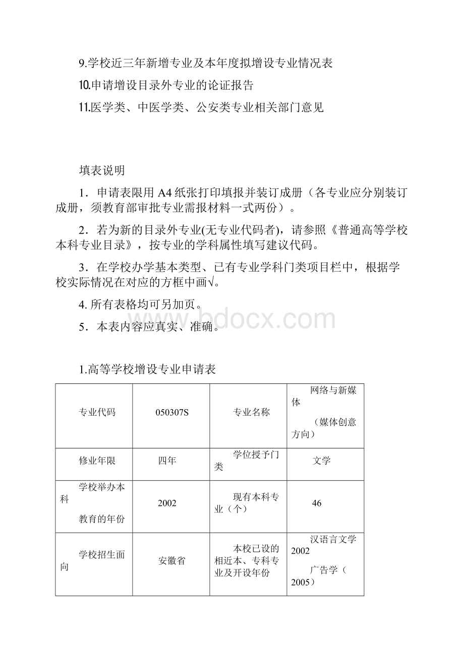 网络与新媒体专业申报书定.docx_第2页