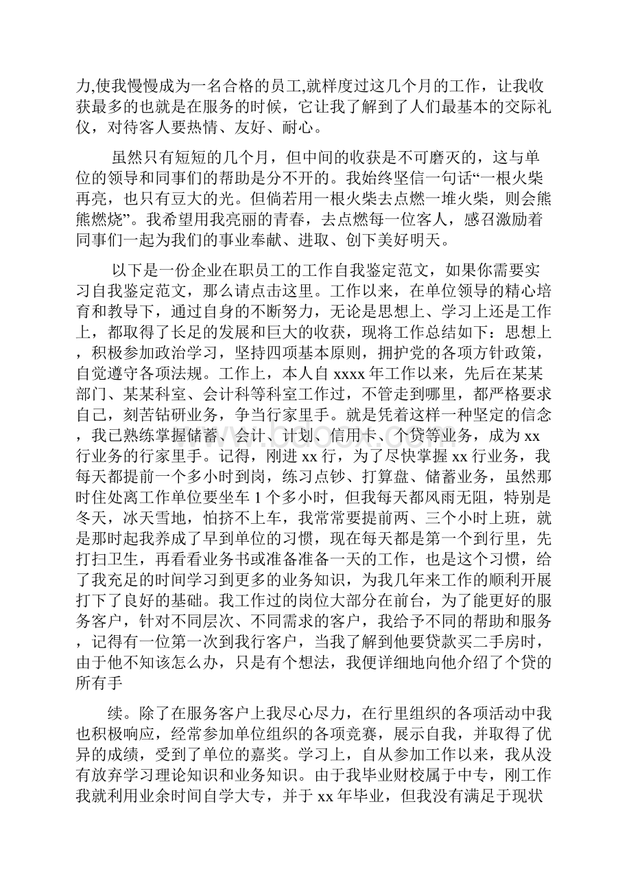 工作描述及自我评价.docx_第2页