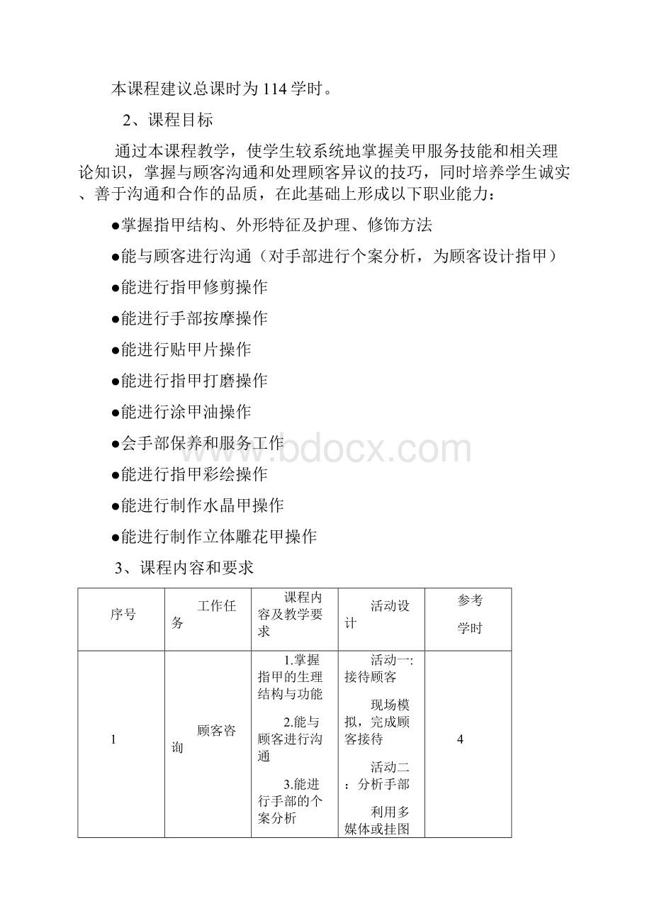 美甲技术课程标准.docx_第2页