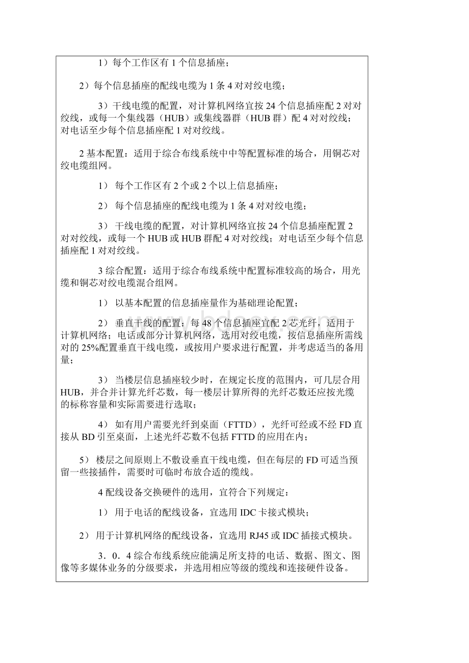 建筑和建筑群综合布线工程系统设计规范.docx_第3页