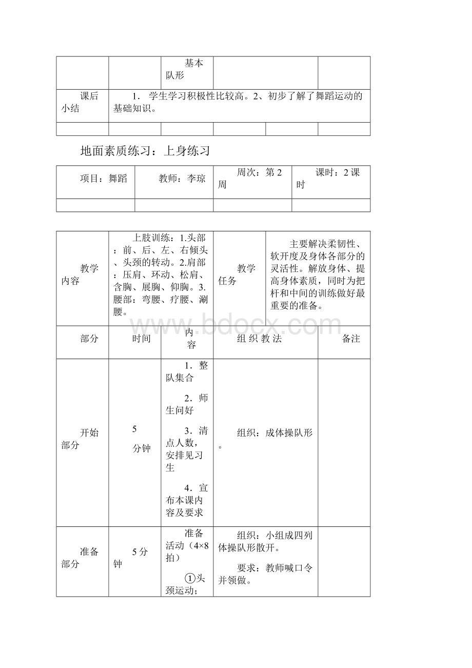 少年宫舞蹈活动教案.docx_第3页