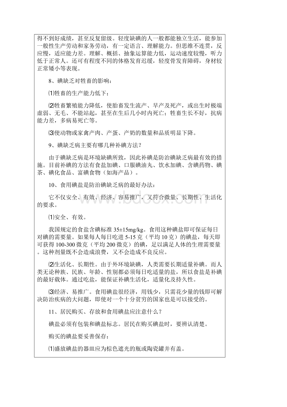 碘缺乏病防治知识问答.docx_第3页