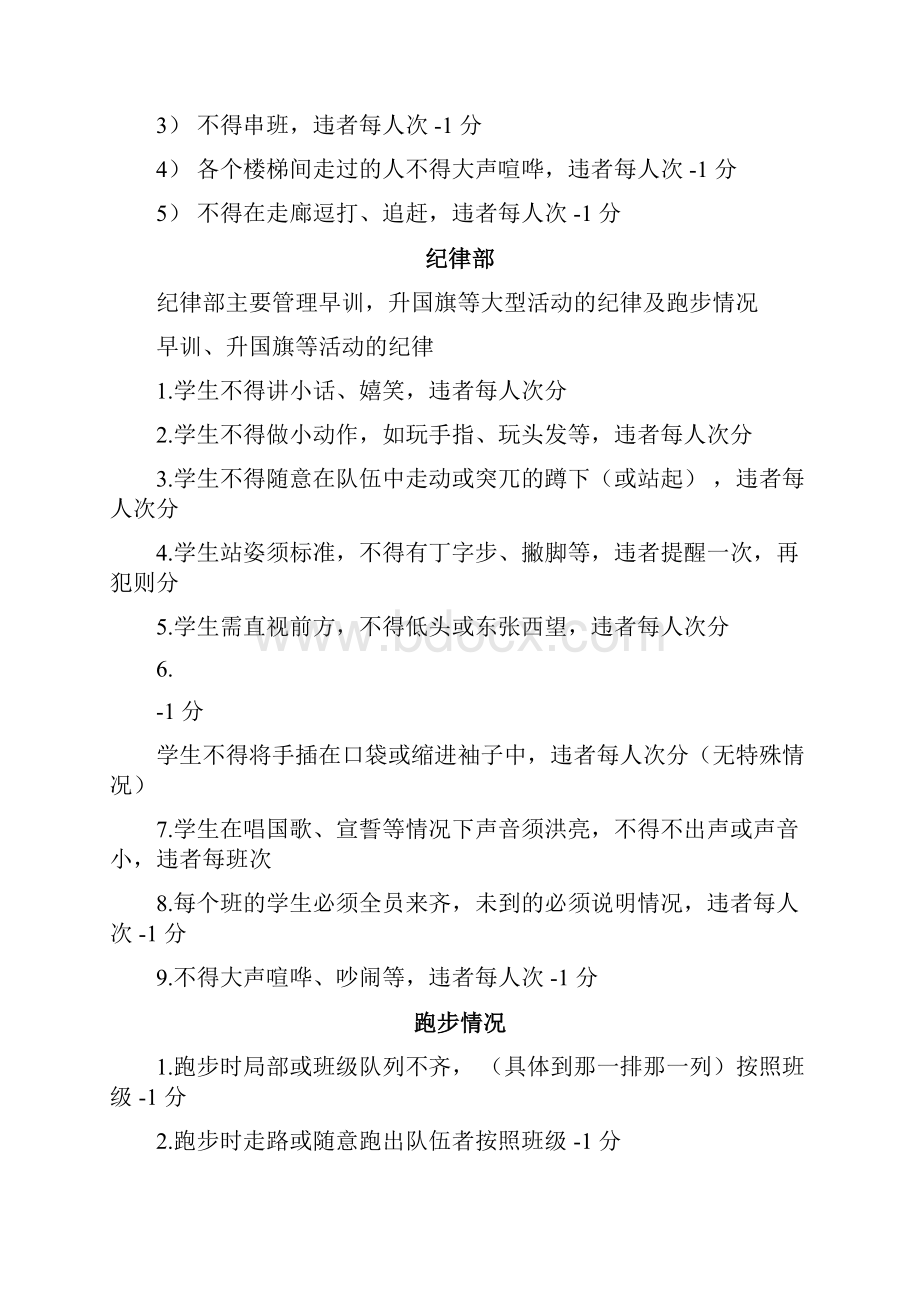 学生会扣分制度.docx_第3页