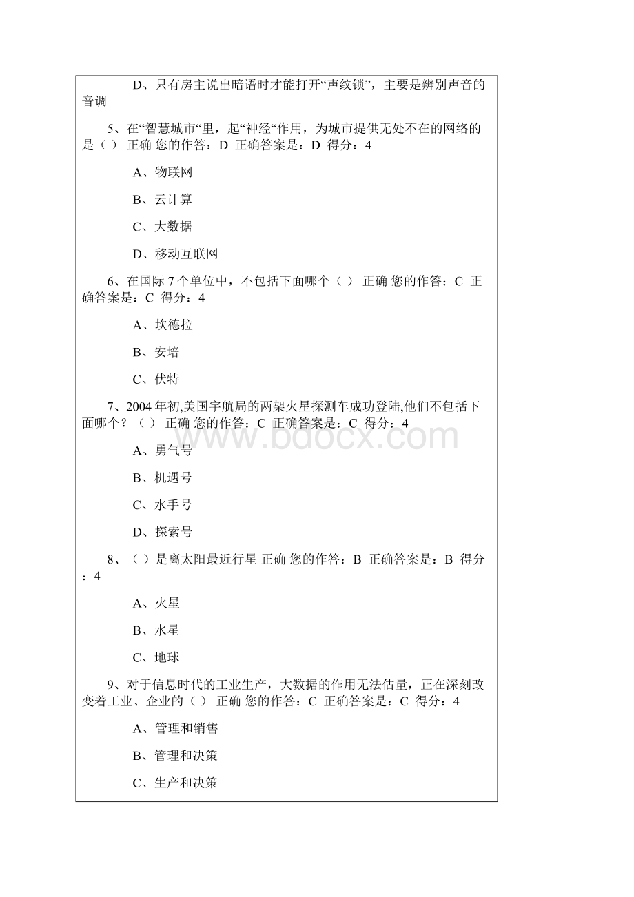 贵州省百万公众网络学习工程测试题及标准答案.docx_第2页