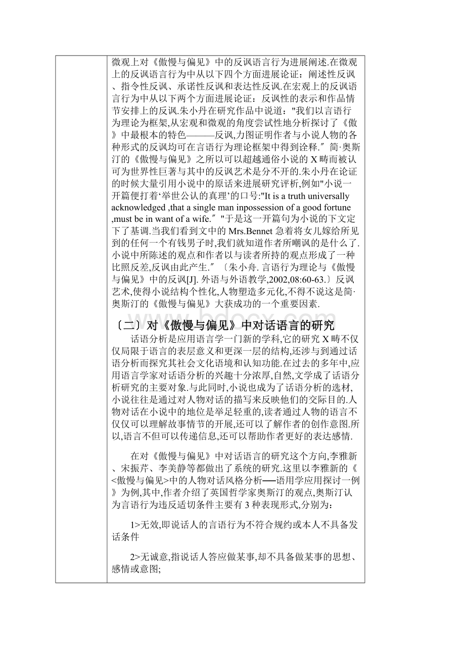 傲慢与偏见开题报告材料.docx_第3页