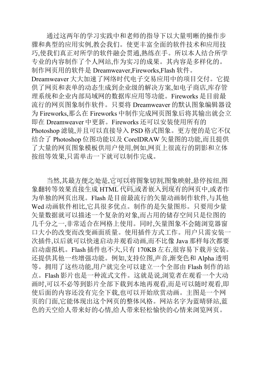 计算机专业实习总结范文3000字.docx_第2页