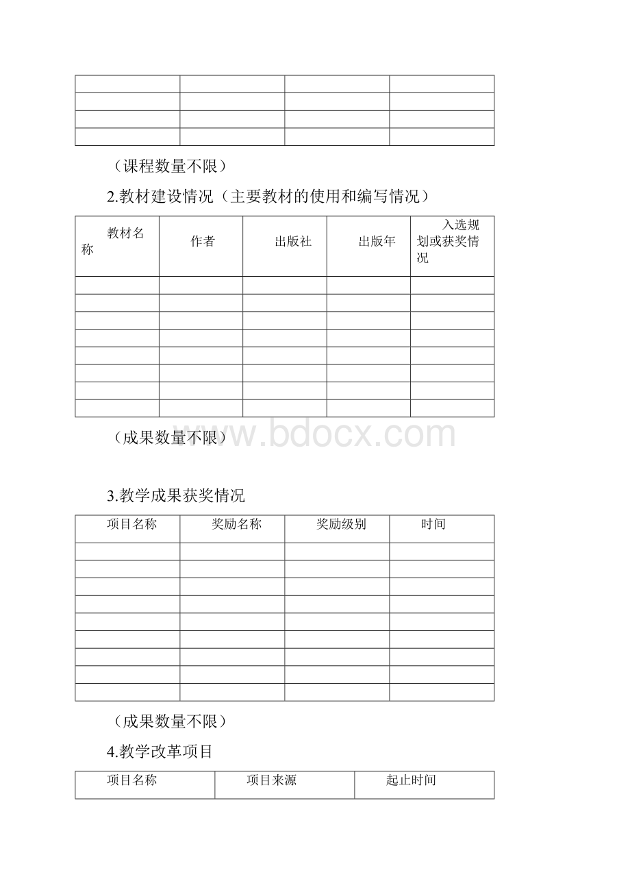 北京高校优秀本科育人团队申报书模板.docx_第3页