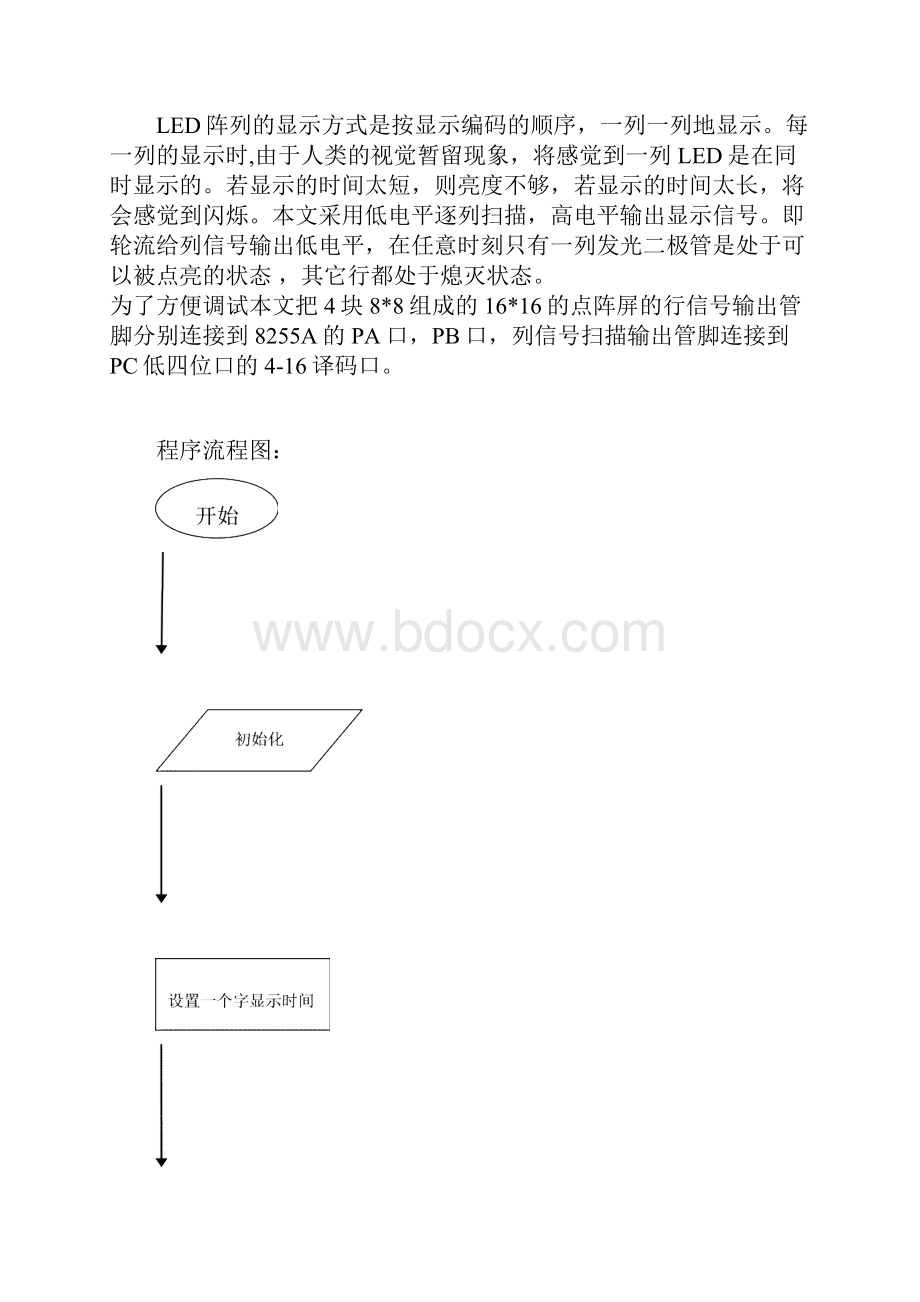 微机原理课程设计点阵屏.docx_第3页