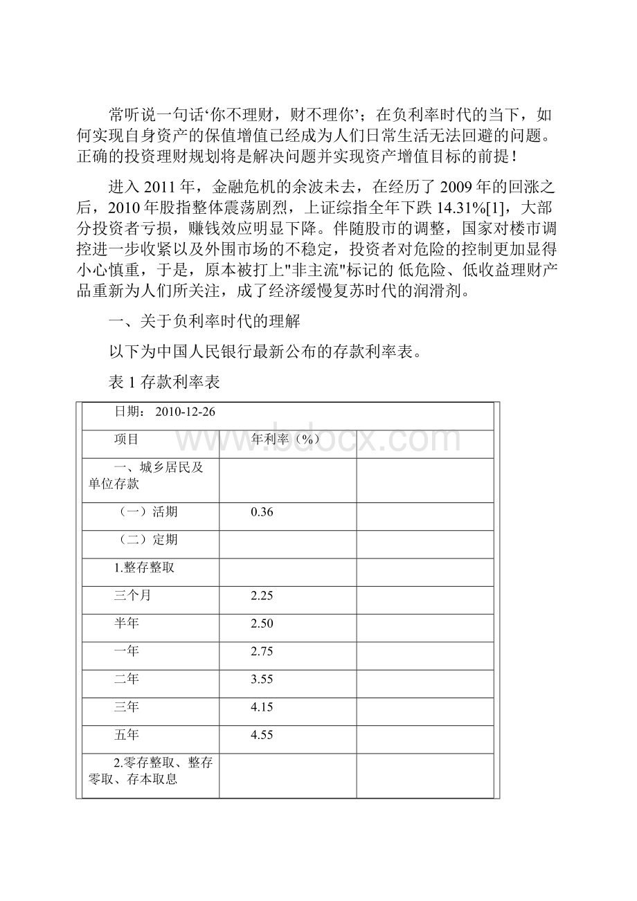 《金融市场与金融工具》金融产品投资方案模板.docx_第2页