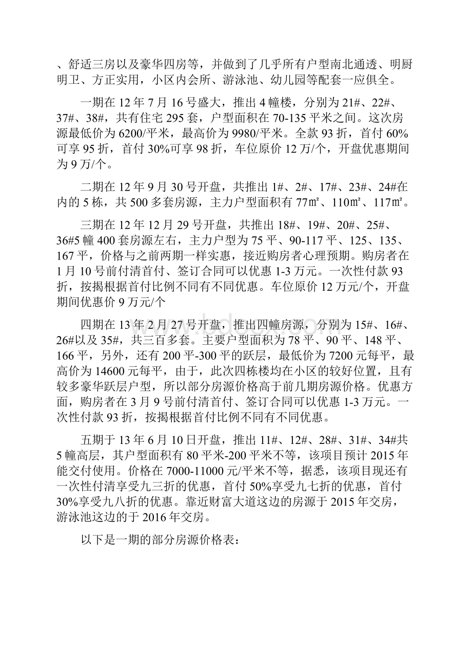 台州香樟源一期一房一价表.docx_第3页