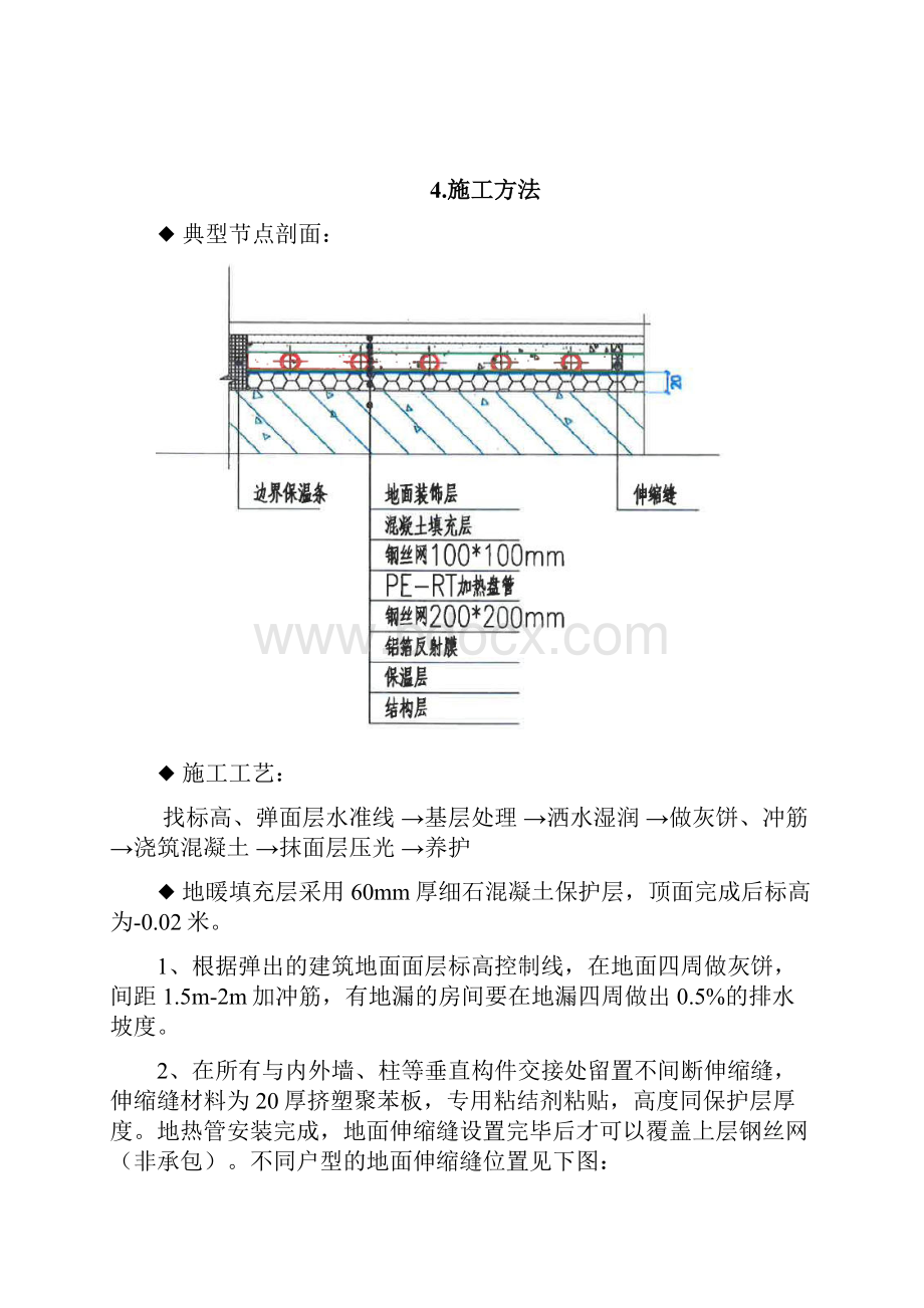 地暖保护层施工方案.docx_第2页