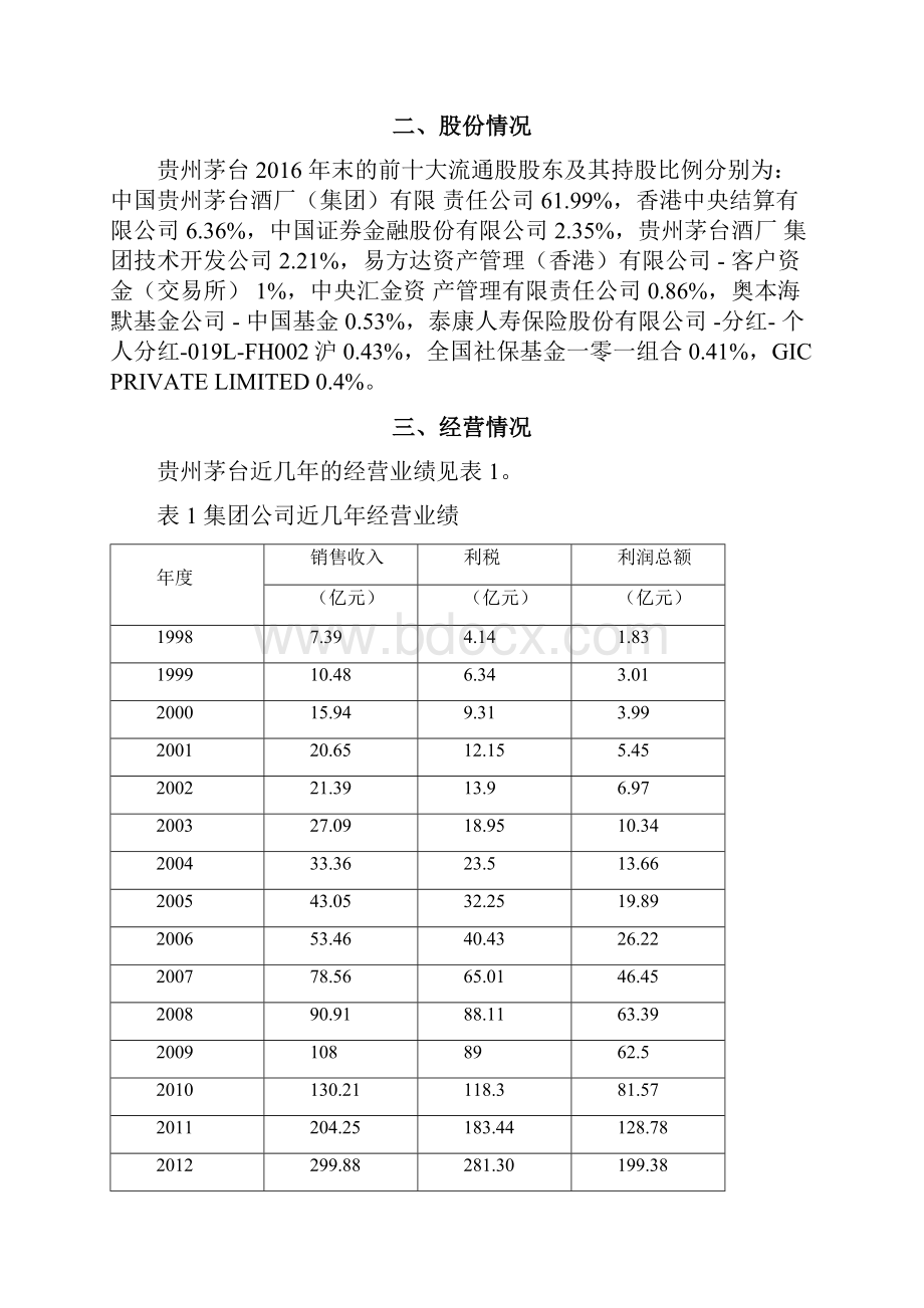 贵州茅台财务报表分析.docx_第2页