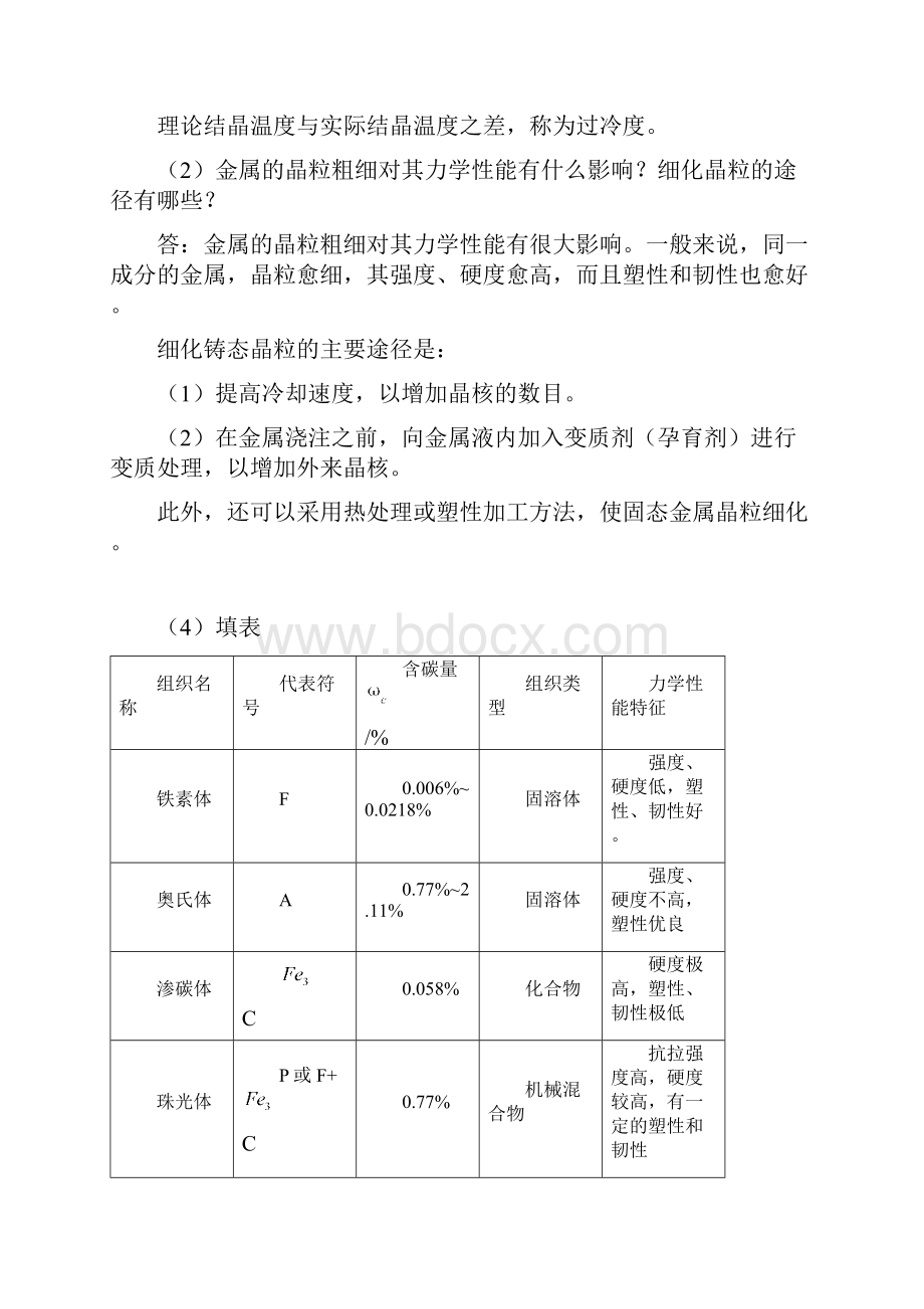 金属工艺学邓文英第五版课后习题参考答案 部分+其他问题.docx_第3页