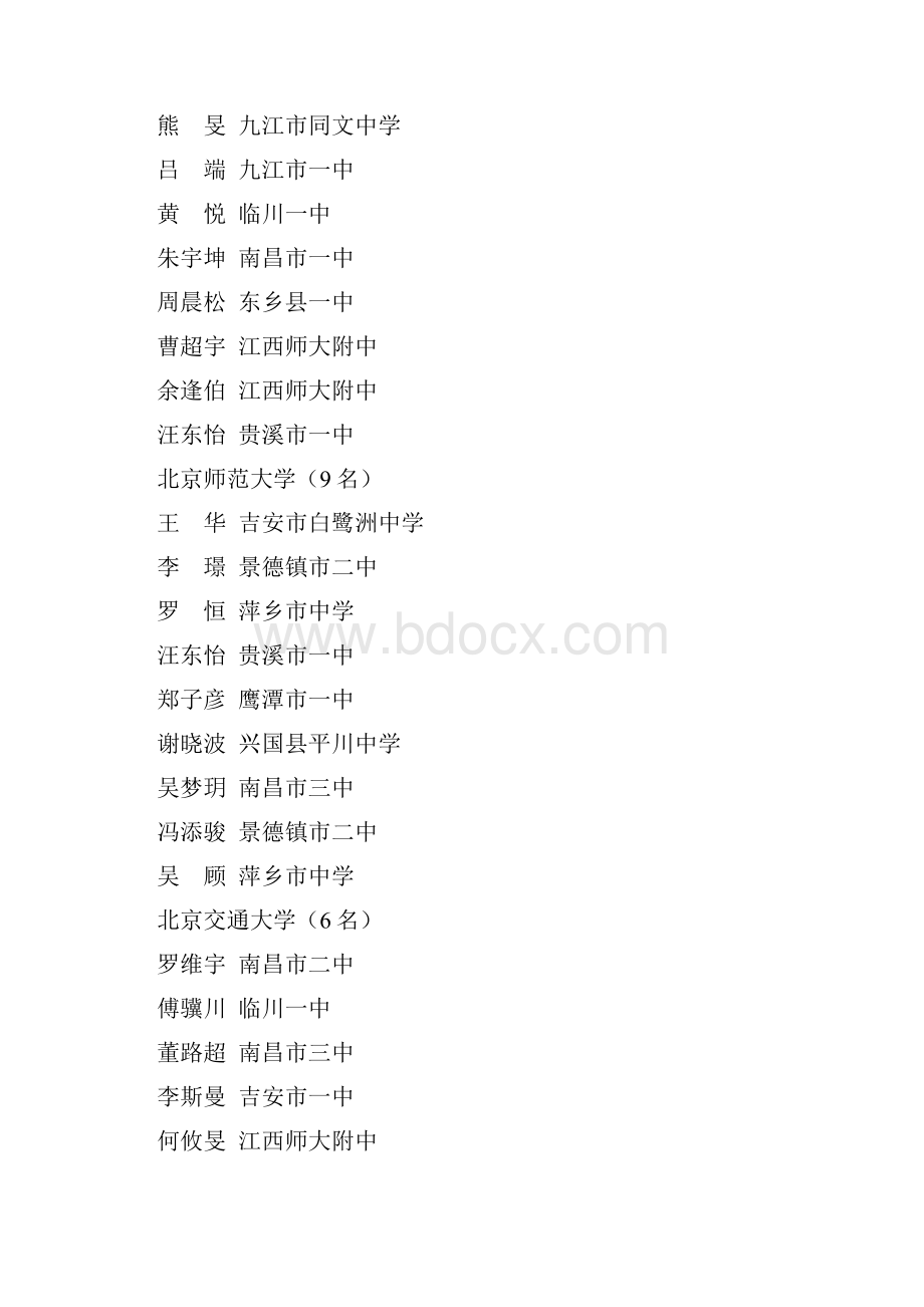 自主选拔录取入选考生单.docx_第3页