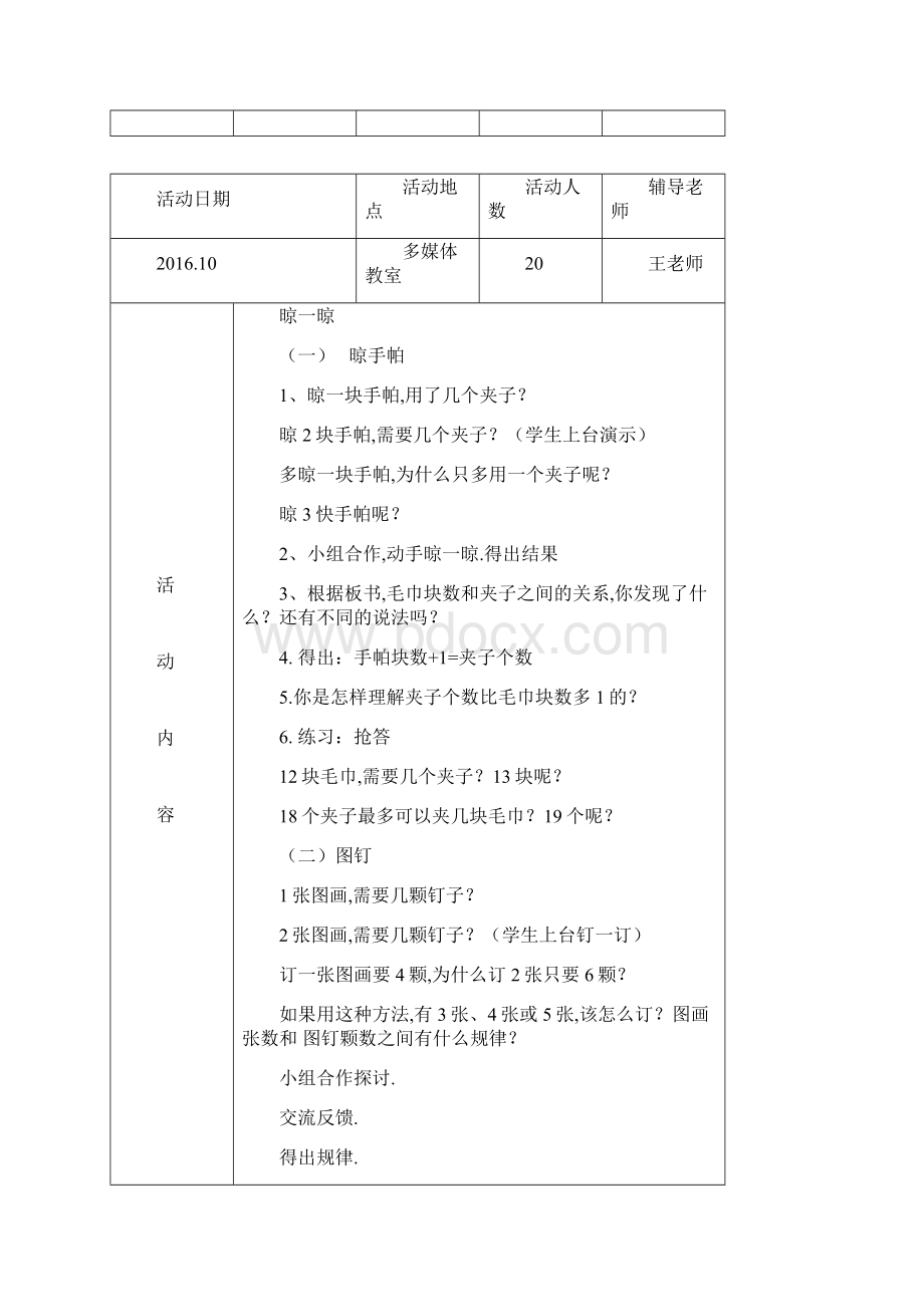 最新五年级数学兴趣小组活动记录.docx_第2页