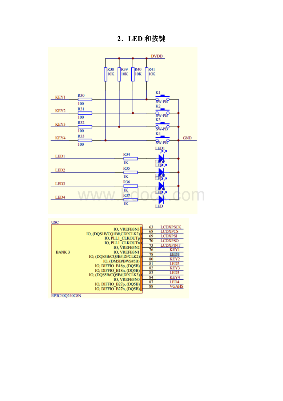 EP3C40Q240C8N引脚基础学习知识原理图.docx_第2页