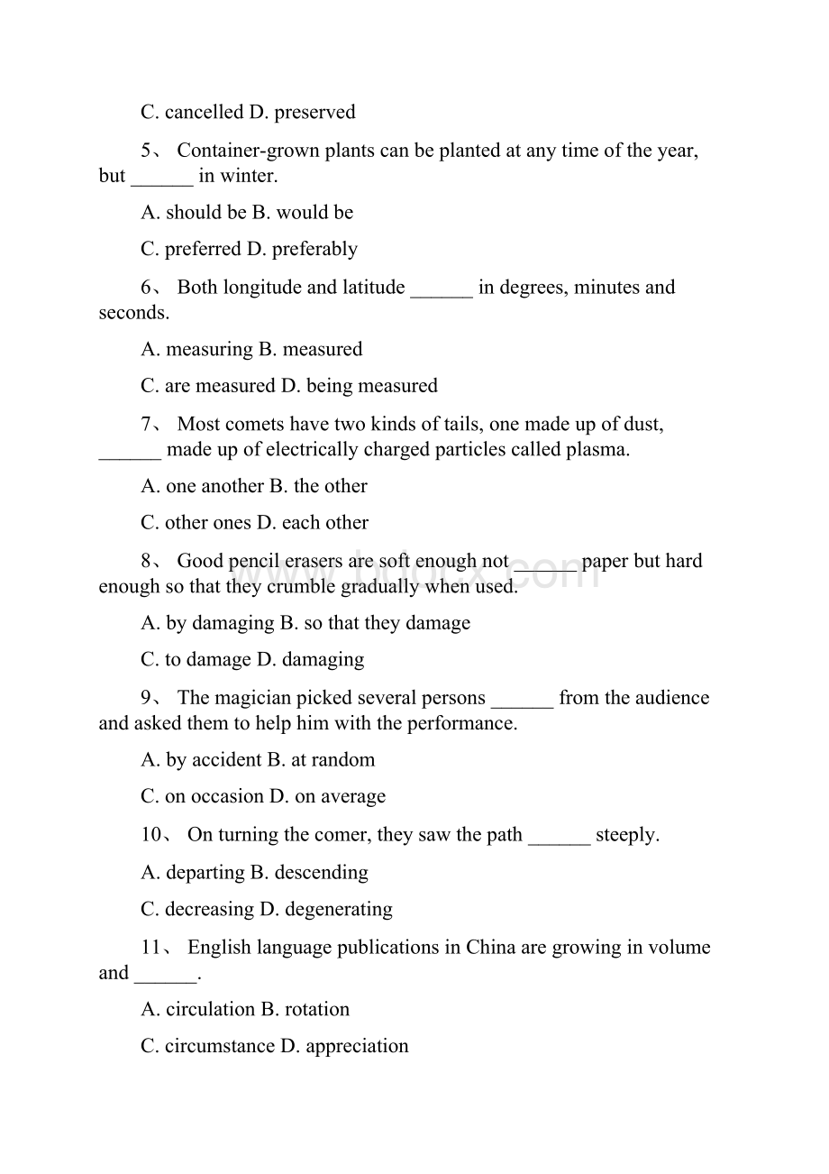 英语翻译资格考试翻译三级笔译综合能力模拟6.docx_第2页