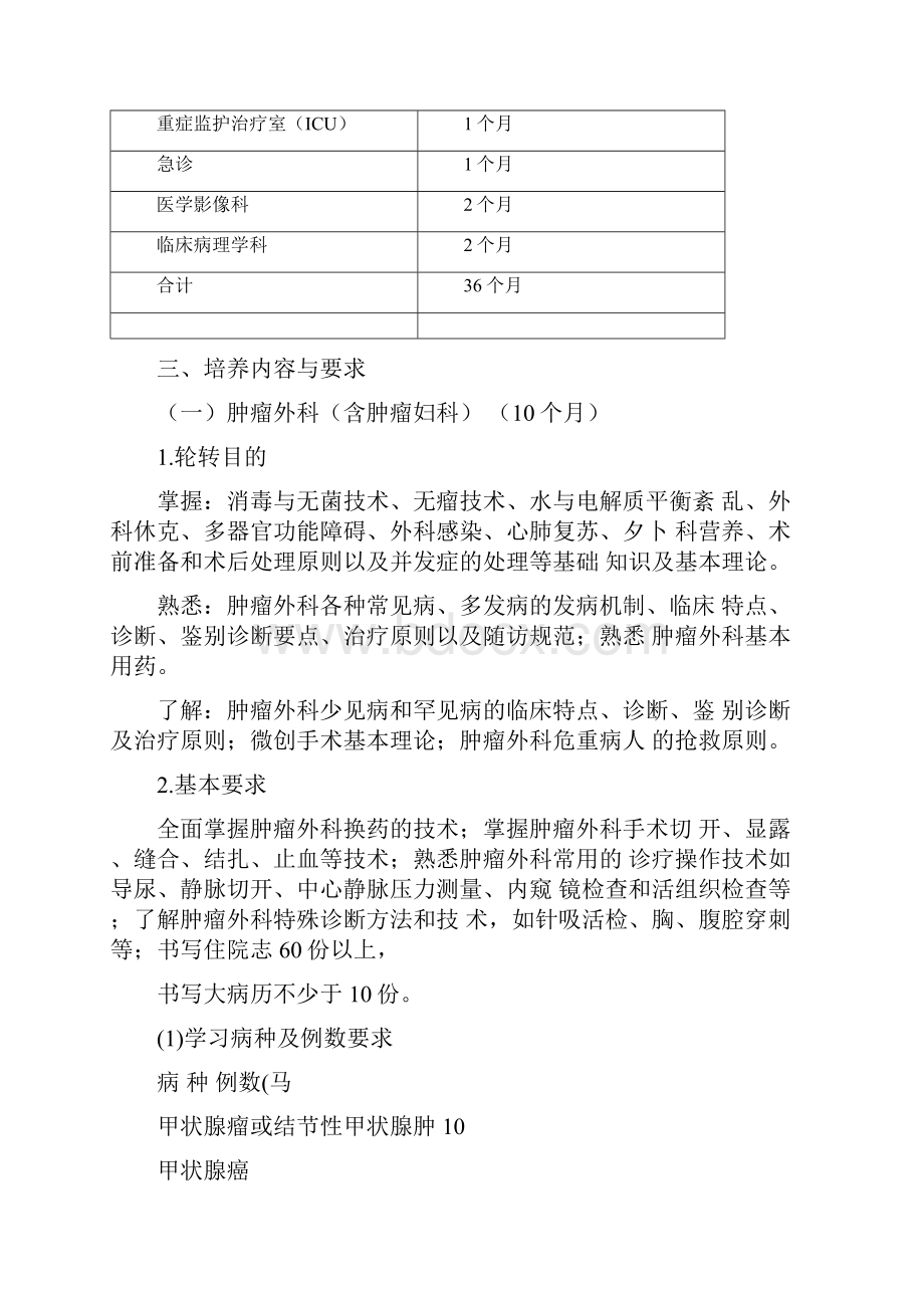 住院医师规范化培训培训年限减免标准.docx_第3页