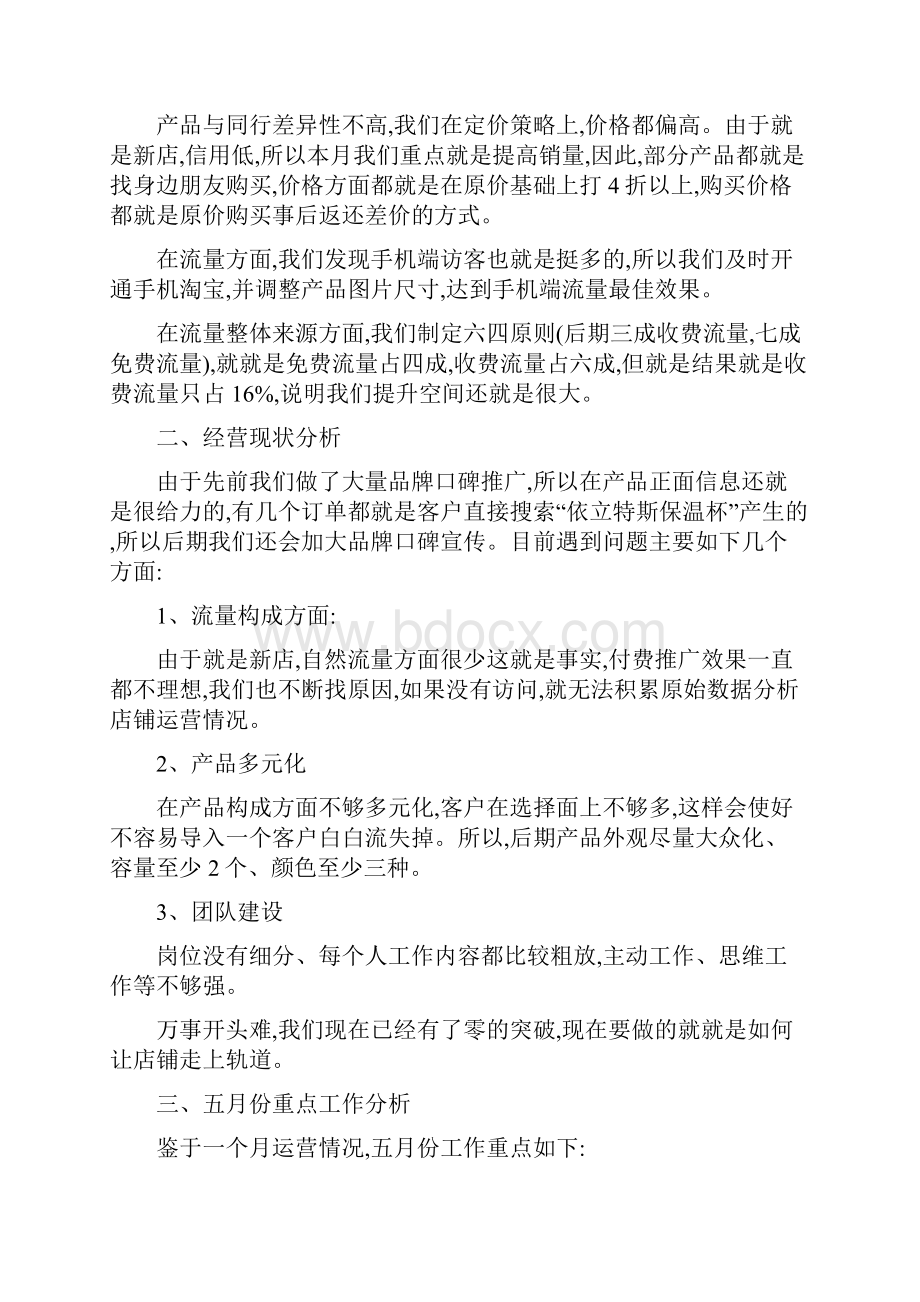 淘宝店铺运营总结与分析报告.docx_第3页