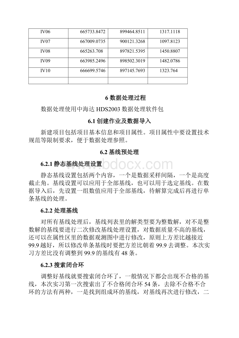 GPS控制网平差总结材料报告材料.docx_第3页