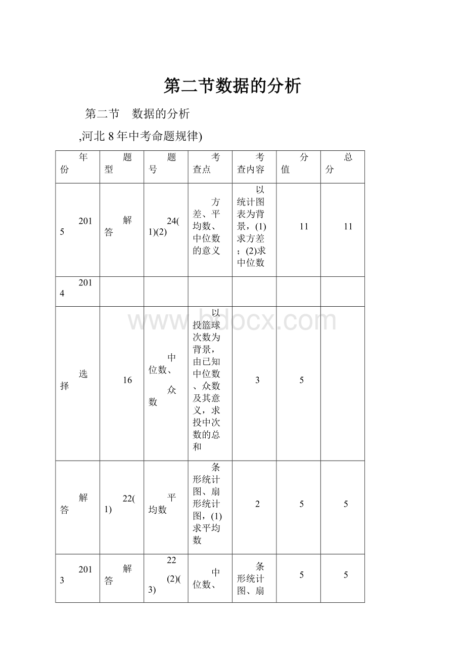 第二节数据的分析.docx_第1页