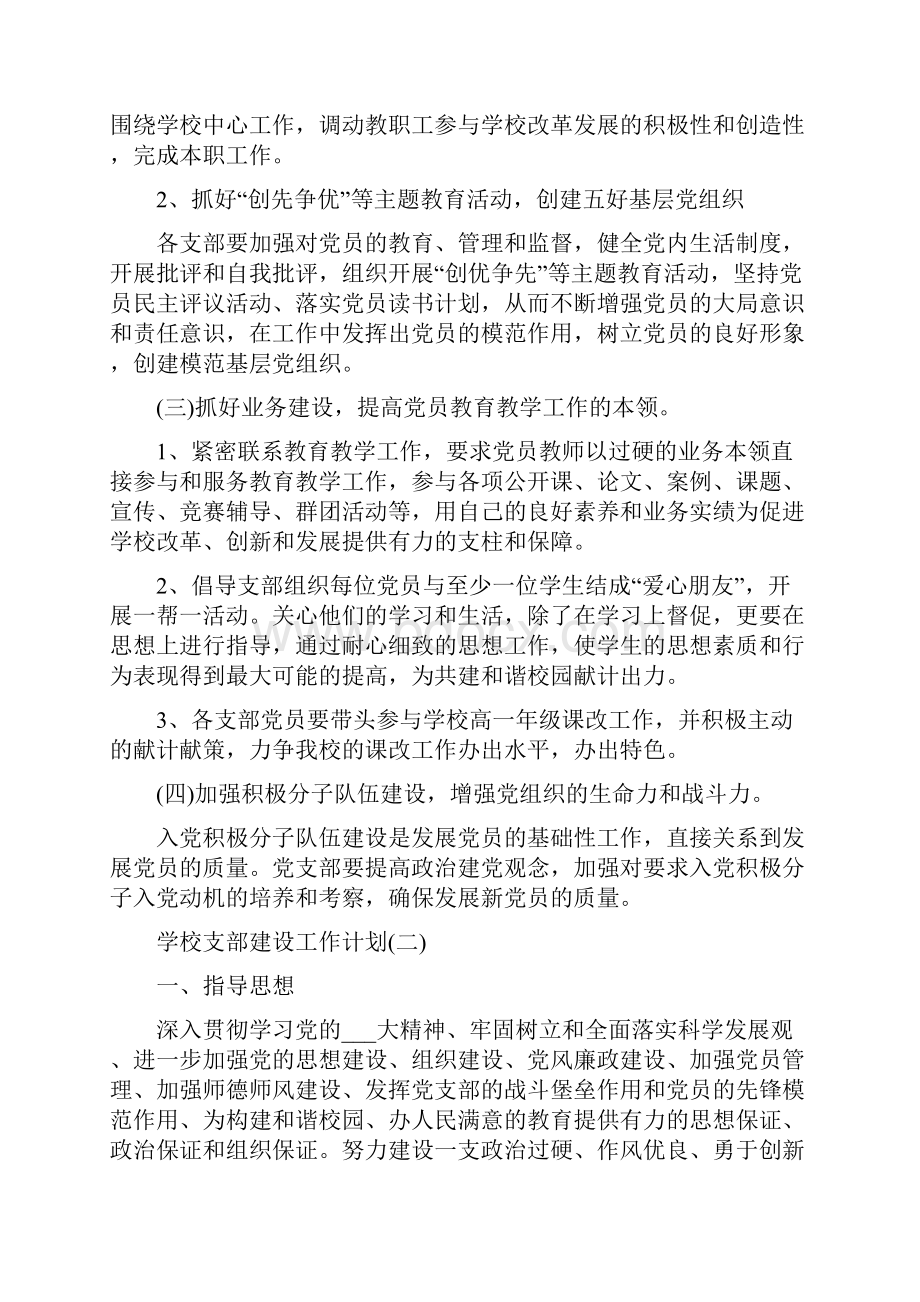 学校支部建设工作计划.docx_第3页