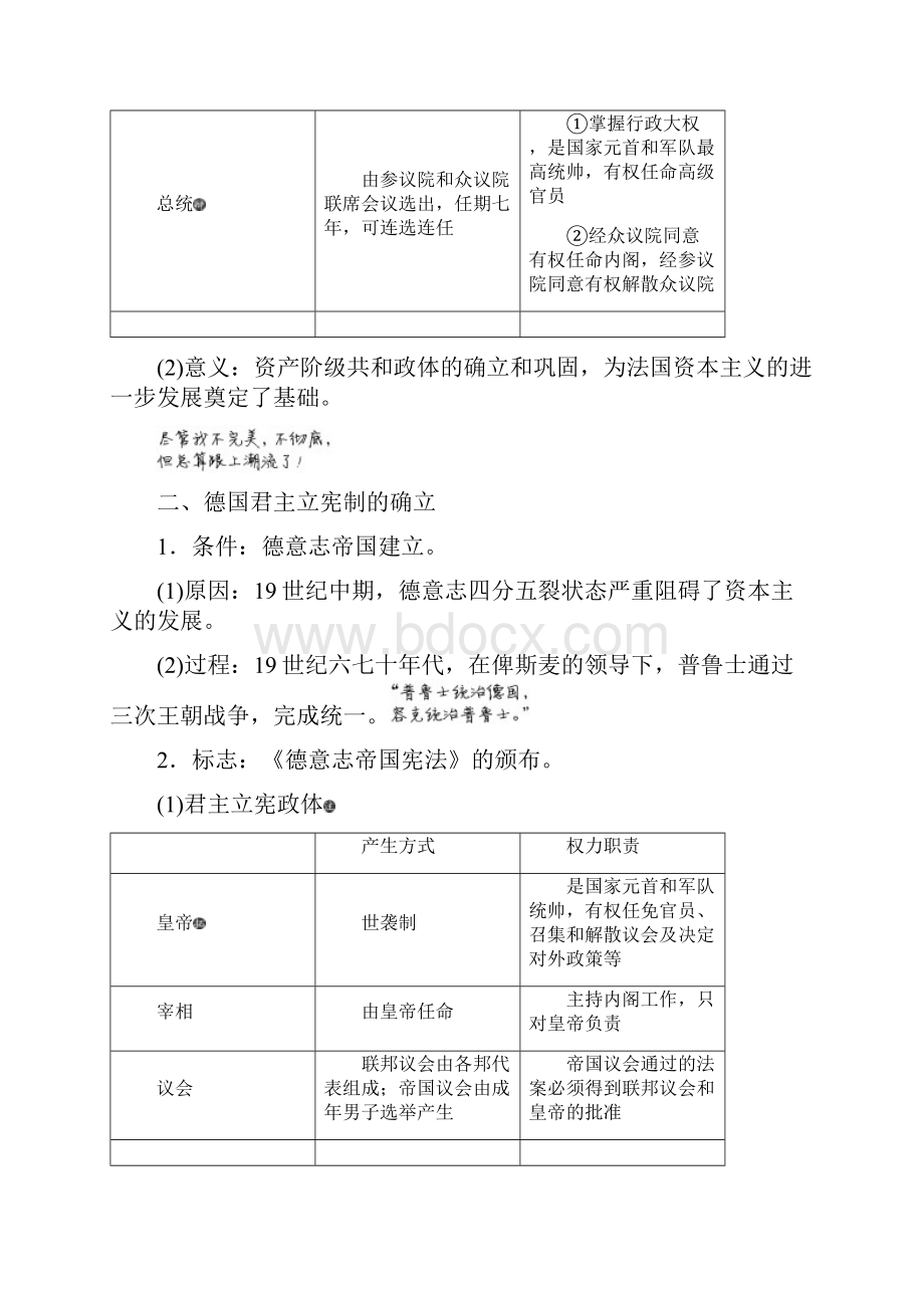 届一轮复习 专题四 课题十五 民主政治的扩展 doc.docx_第2页