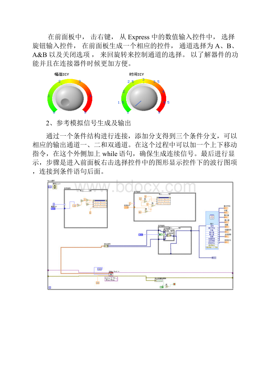 LabView虚拟示波器实验报告.docx_第2页