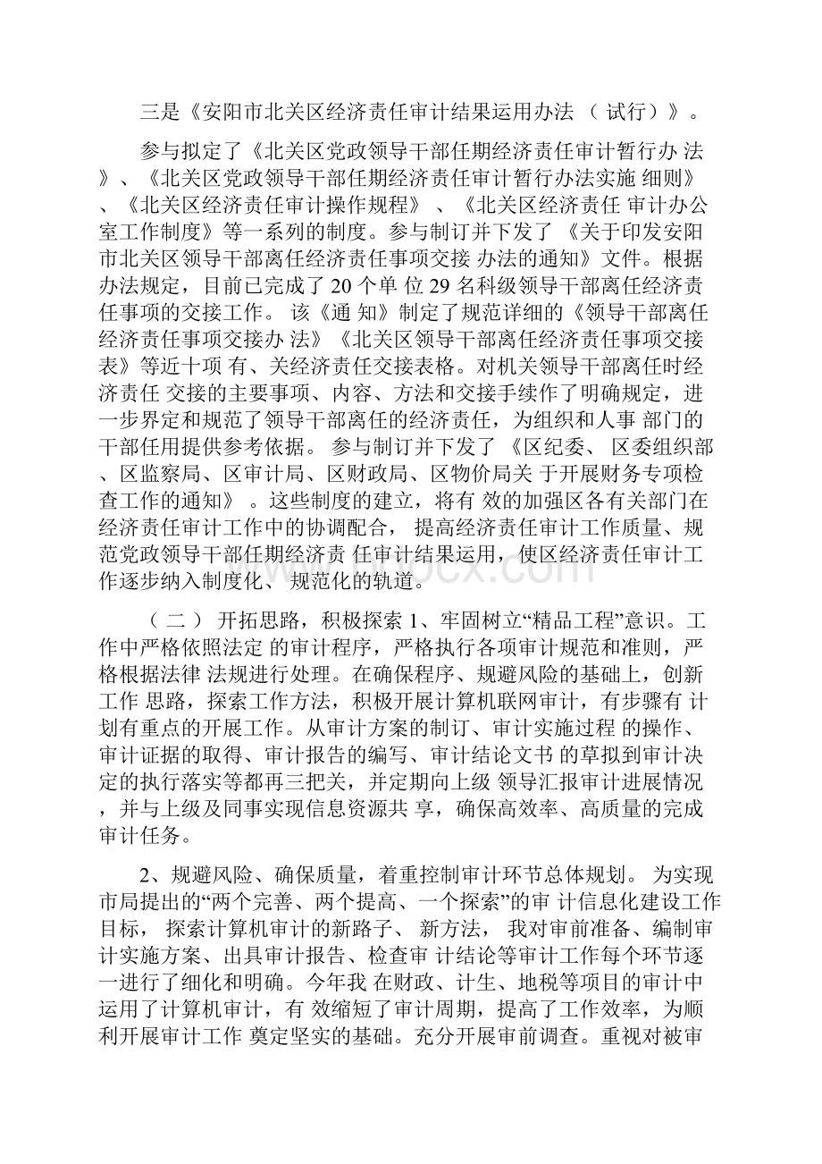 审计人员个人工作总结4篇.docx_第3页