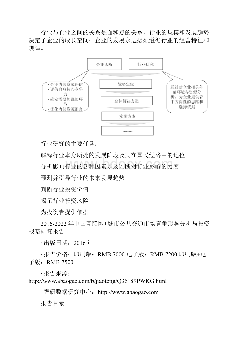 中国互联网+城市公共交通市场竞争形势分析与投资战略研究报告.docx_第3页