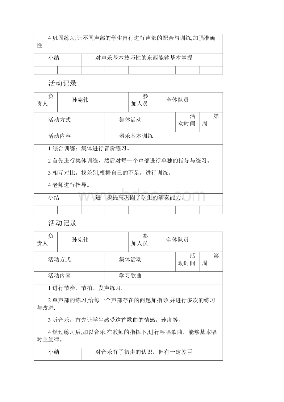 小学音乐兴趣小组活动记录.docx_第3页