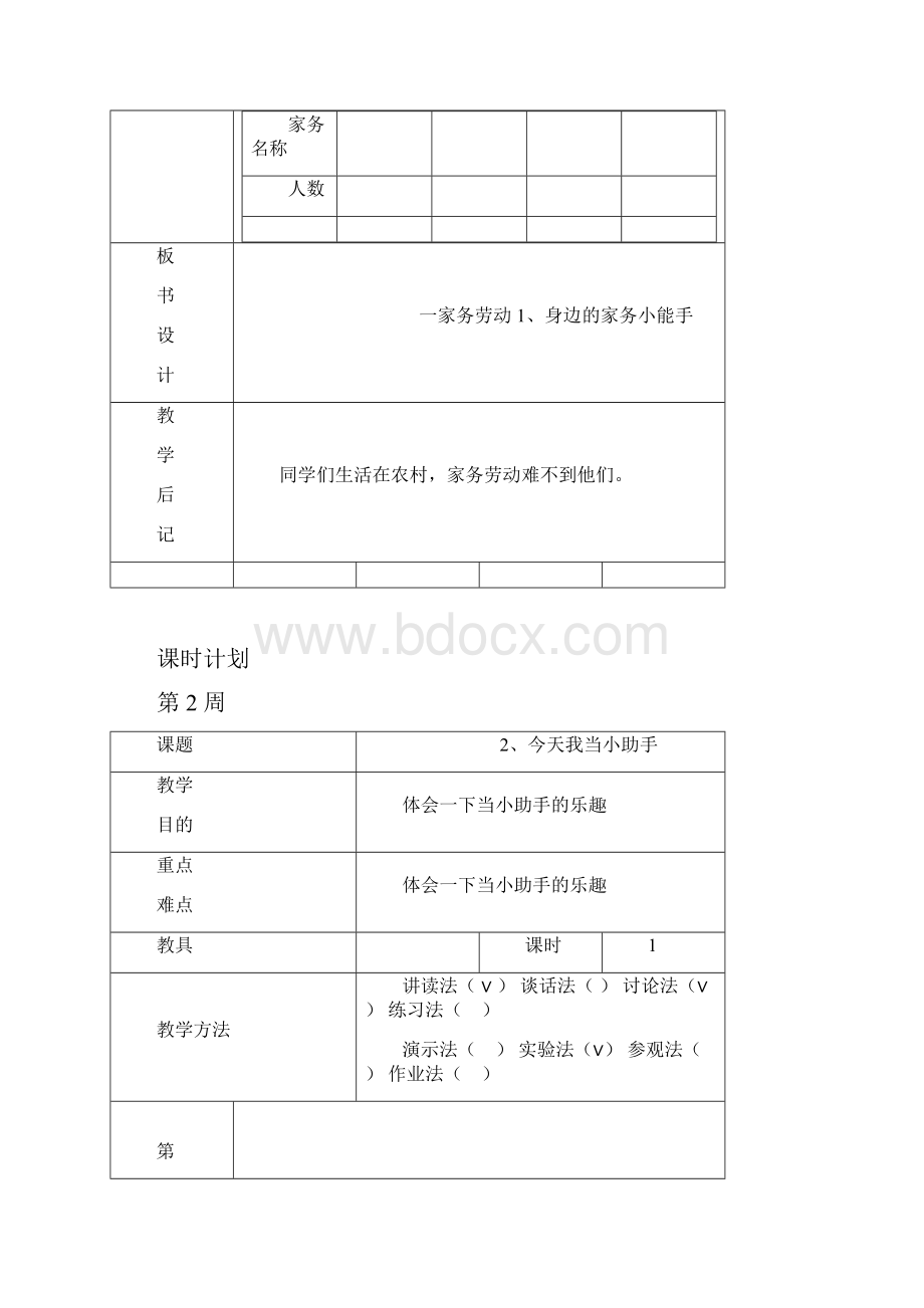 最新中山版综合实践与活动三年级下册教案.docx_第2页